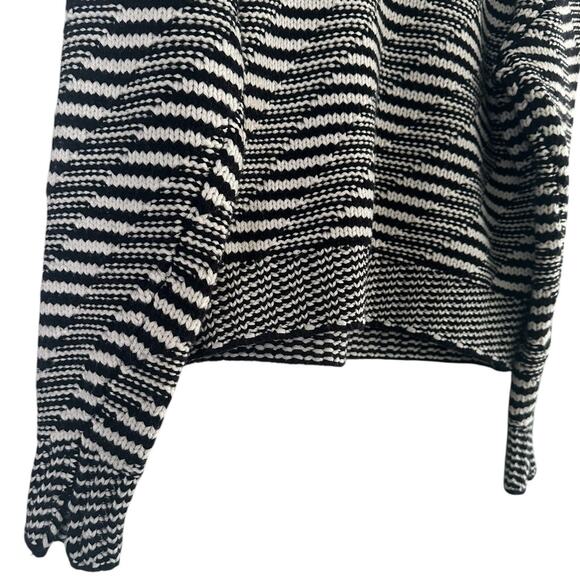 Rag & Bone Willow Striped Wool  Mockneck Sweater Size Medium - Picture 4 of 11